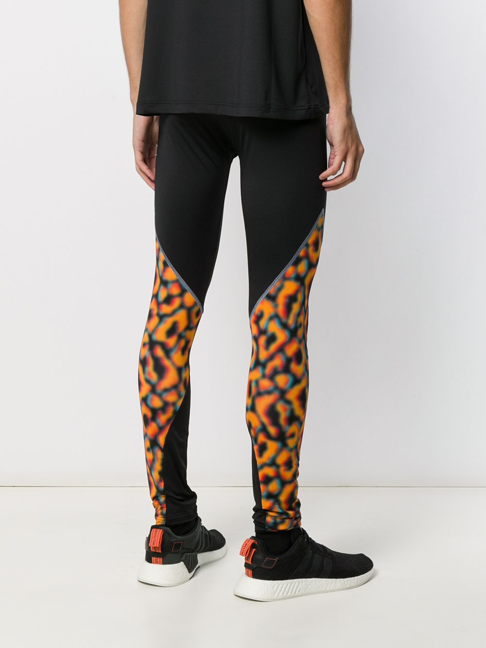 фото Roberto Cavalli animal print performance leggings