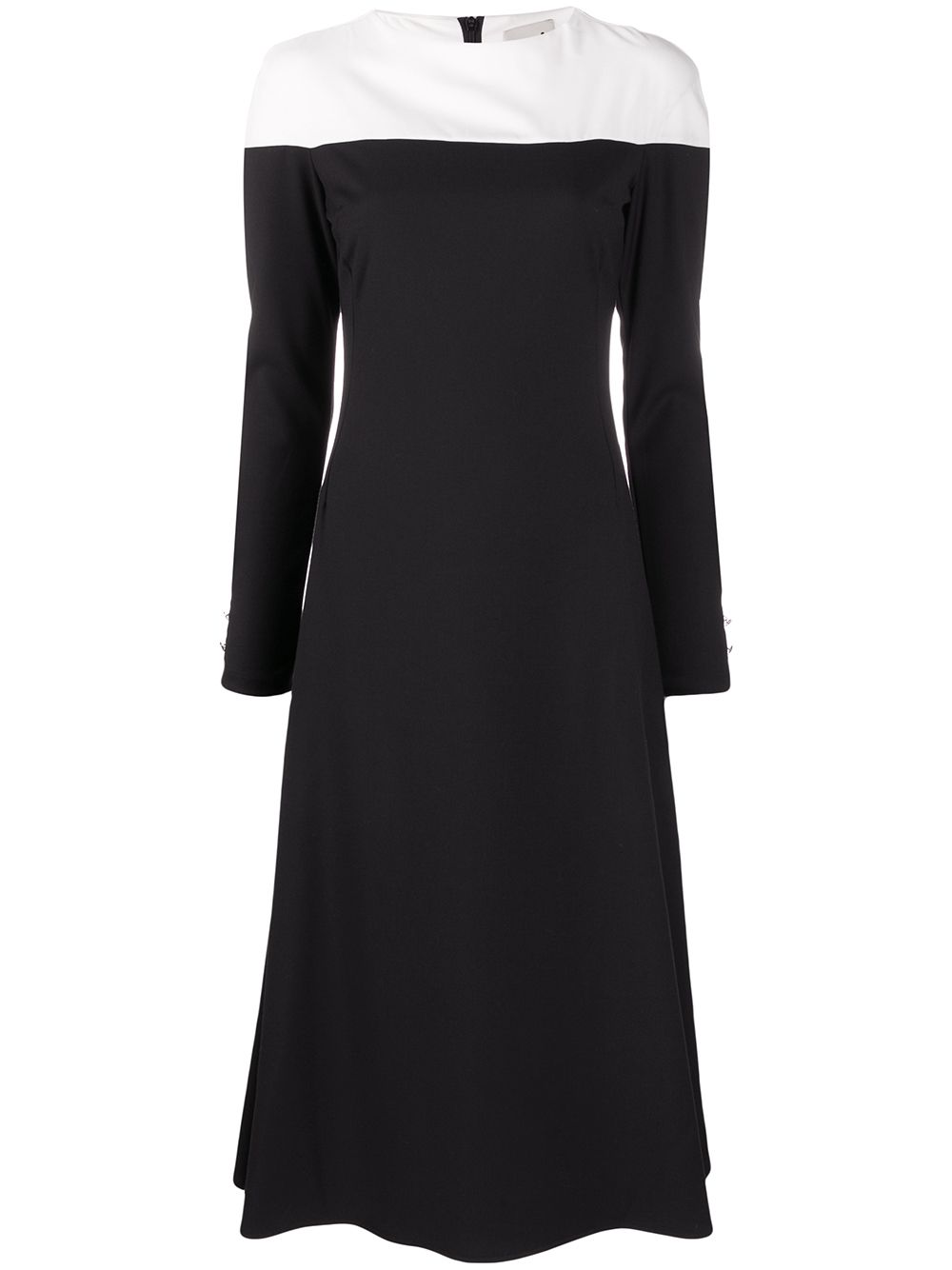 фото L'Autre Chose two-tone midi dress