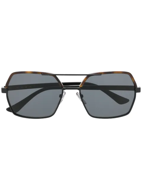 Marni Eyewear oversized pilot-frame sunglasses