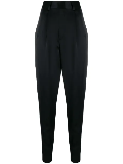 Saint Laurent high-waisted tapered trousers