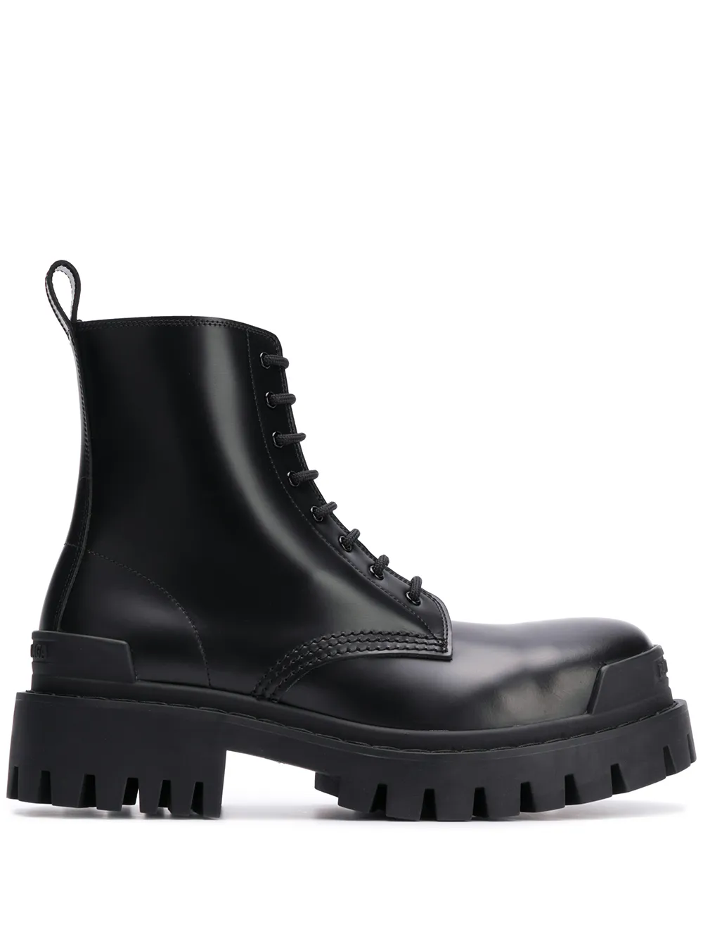 Balenciaga Strike 20mm lace-up Boots - Farfetch