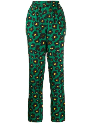 La DoubleJ Leopard Print Trousers - Farfetch