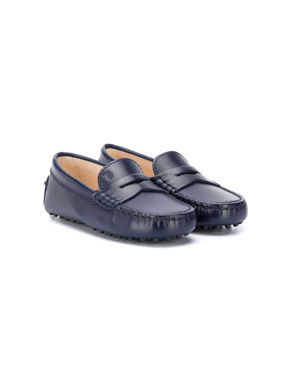 фото Tod's Kids однотонные мокасины Gommino