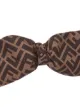 Fendi FF motif bow hairpin