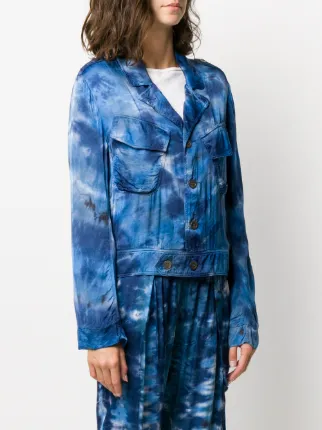 tie dye print jacket展示图