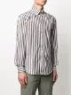 Brunello Cucinelli قميص ضيق مخطط