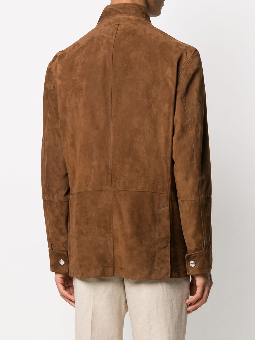 Brunello Cucinelli Tailored Suede Jacket - Farfetch