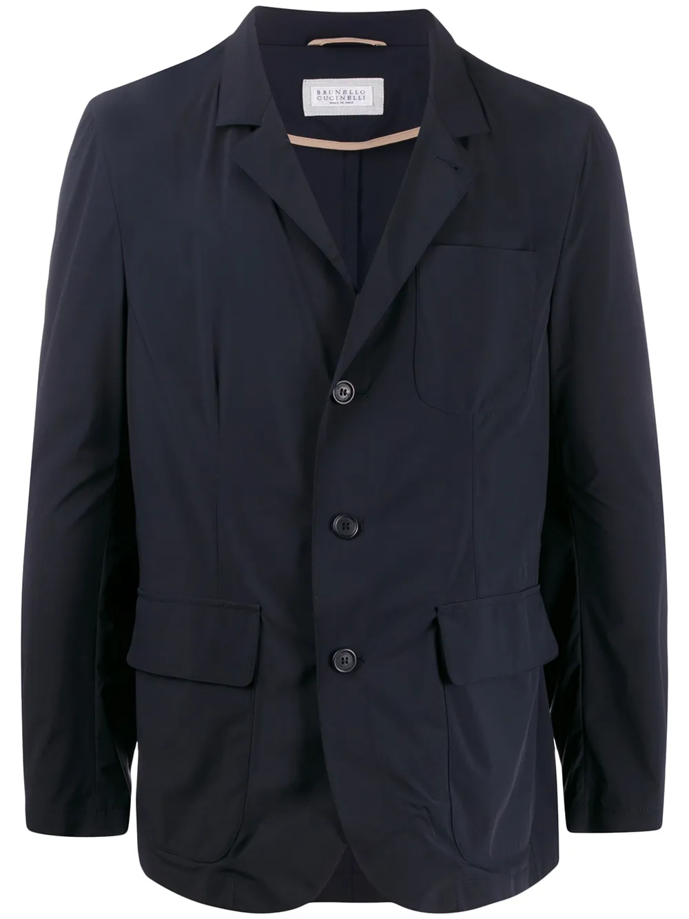 

Brunello Cucinelli blazer con botones - Azul