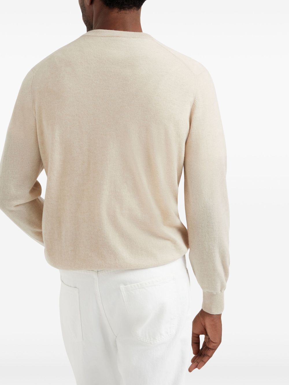 Brunello Cucinelli V-neck cashmere jumper Men