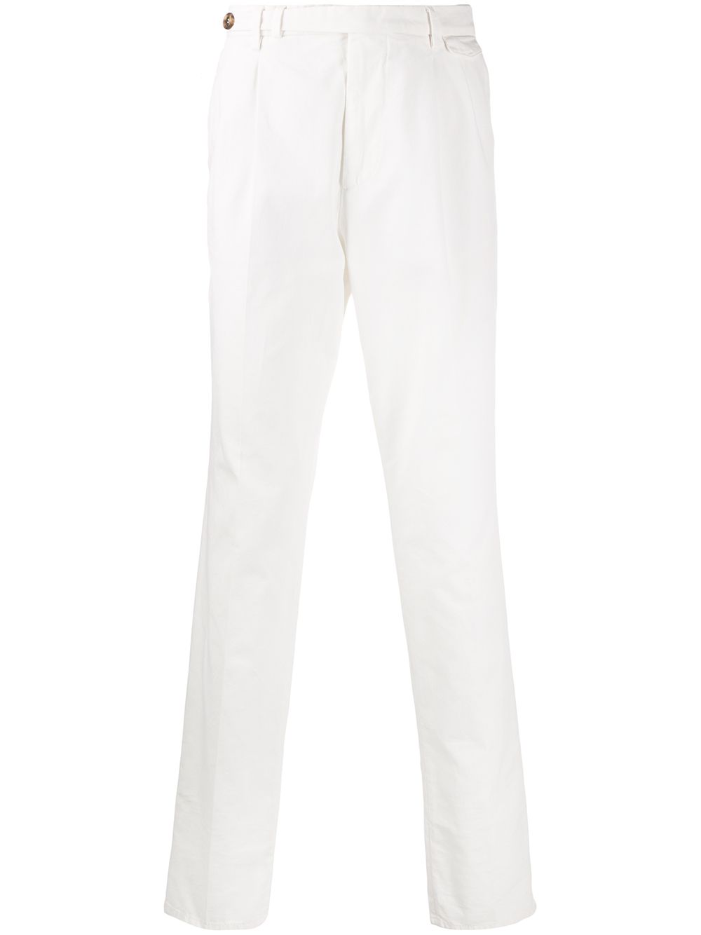 Shop Brunello Cucinelli colour block chinos with Express Delivery ...