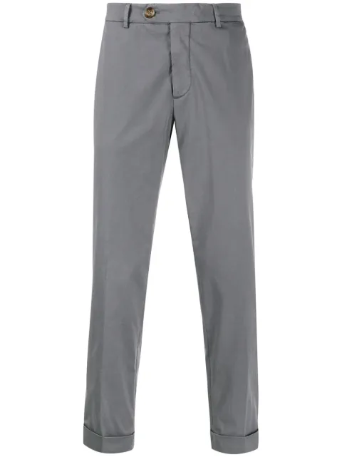 Brunello Cucinelli pantalones tipo chino de tiro medio