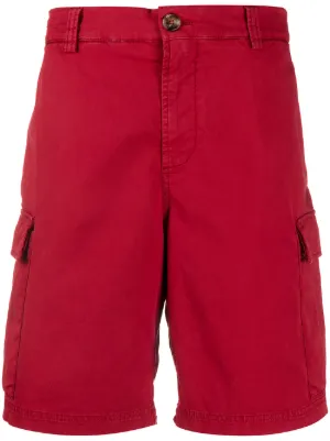 maroon cargo shorts