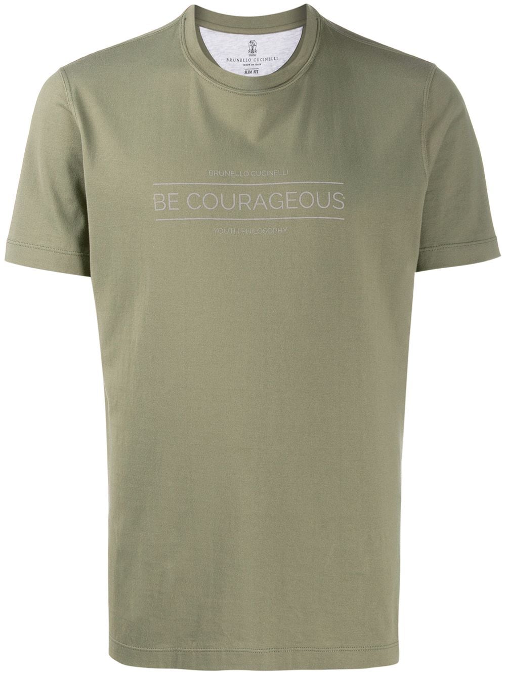 Brunello Cucinelli Be Courageous T-shirt - Farfetch