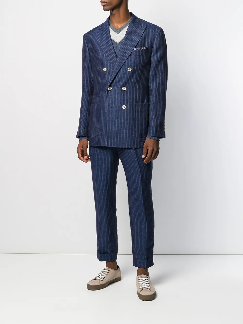 Brunello Cucinelli Jersey T-shirt Grijs