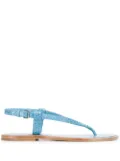 Brunello Cucinelli ankle strap sandals - Blue