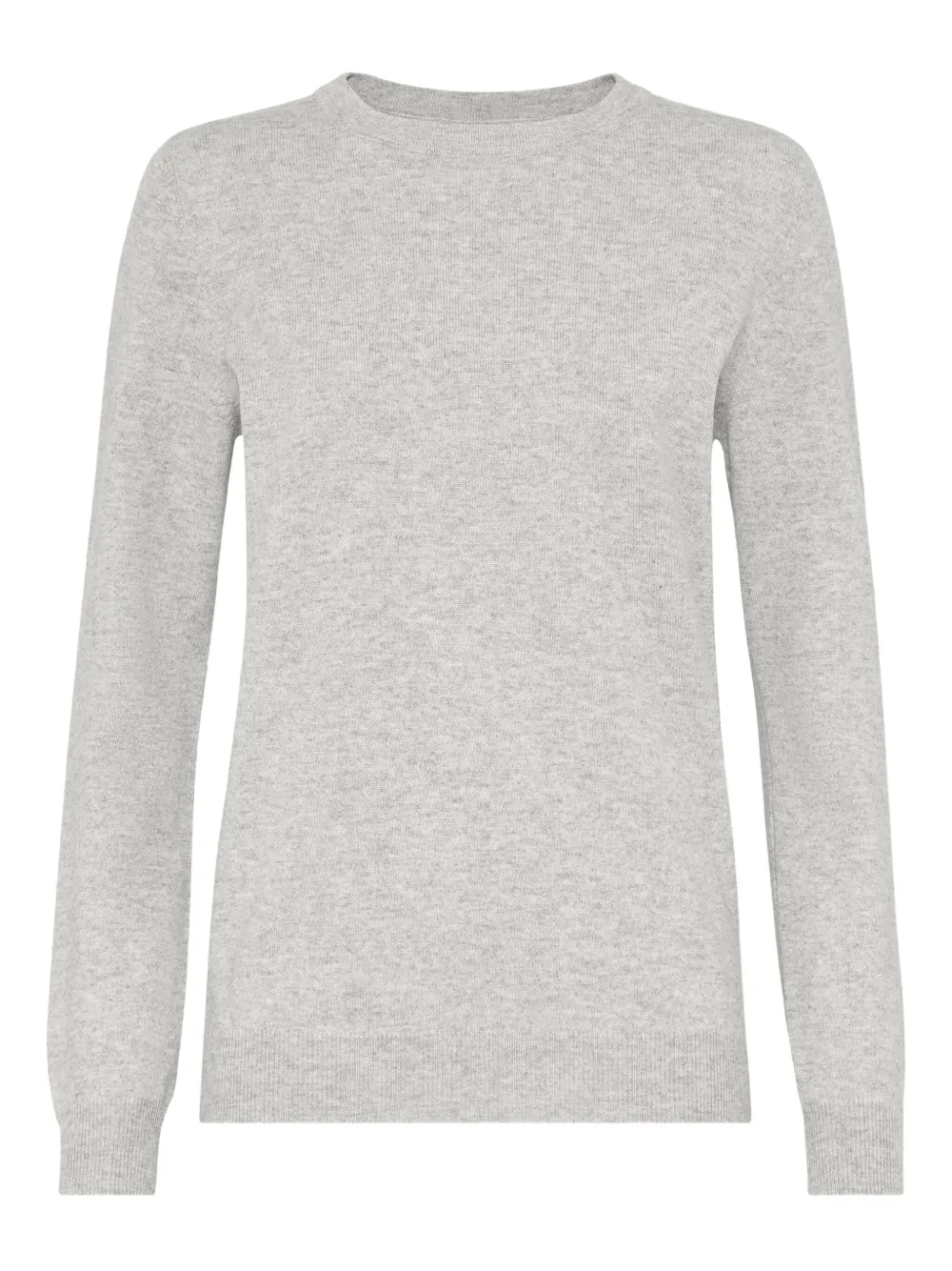 Brunello Cucinelli round-neck knit jumper | Grey | Image 1