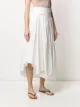 Brunello Cucinelli asymmetric skirt