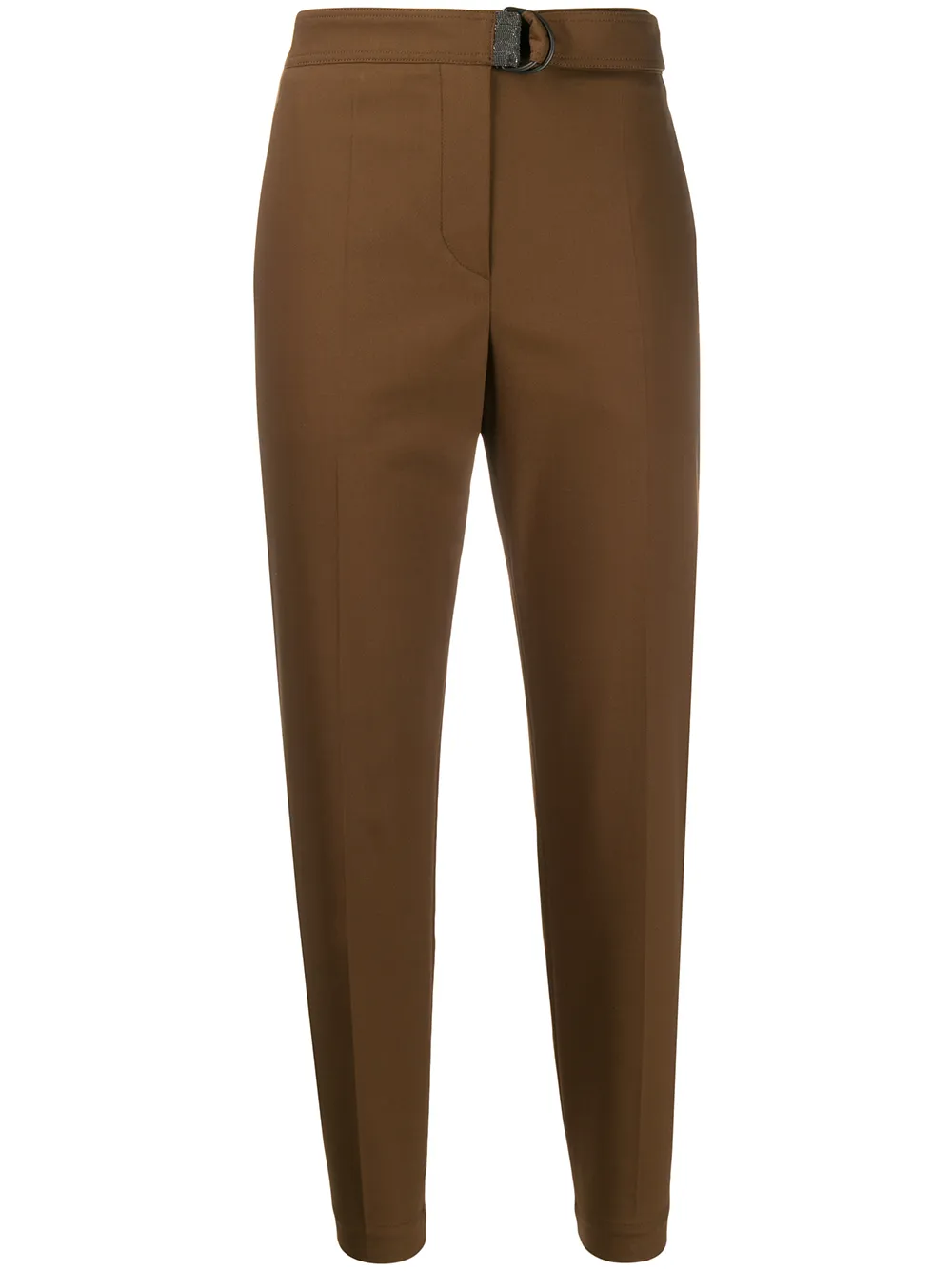 Brunello Cucinelli Schmale Hose Mit Gürtel H4UMV dShxf Brunello Cucinelli Schmale Hose Mit Gürtel H4UMV dShxf