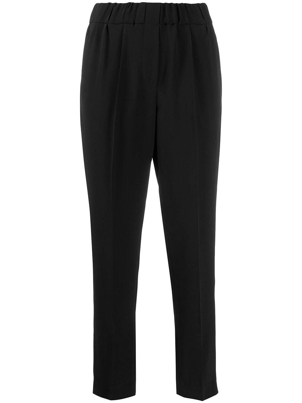 

Brunello Cucinelli pantalones capri slim - Negro