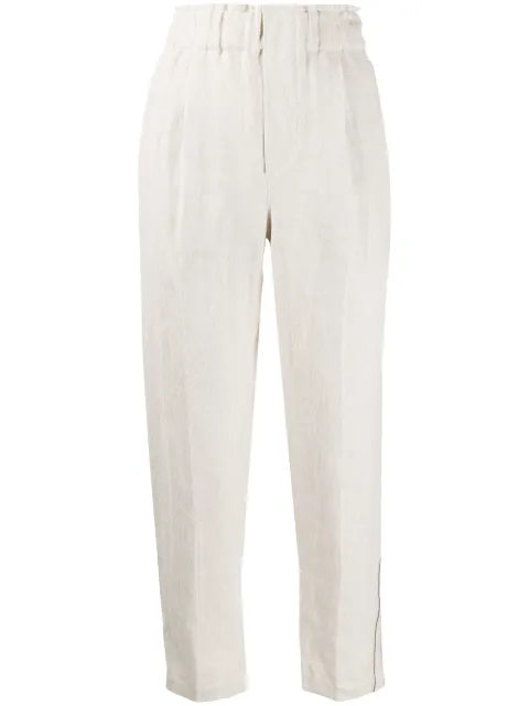 Brunello Cucinelli slim-fit trousers