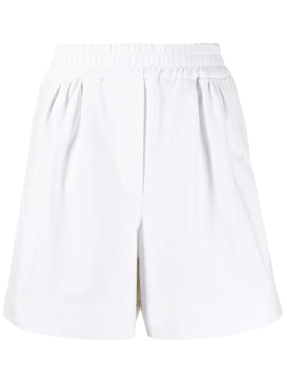 Brunello Cucinelli Jersey Shorts In White | ModeSens