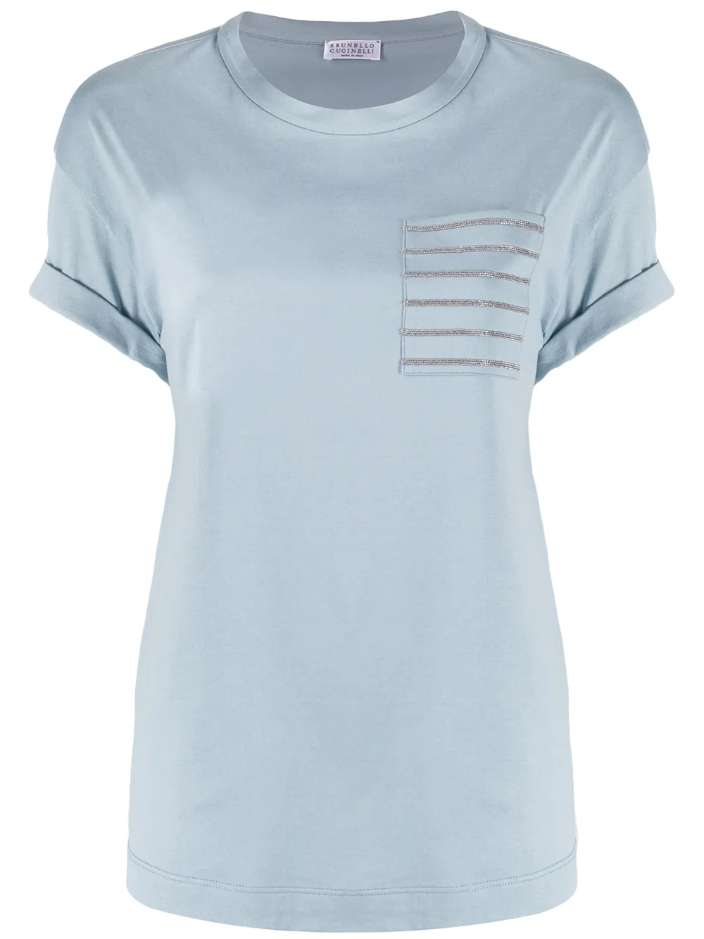 Brunello Cucinelli T-Shirt Mit Perlen Eqljb G2wjJ Brunello Cucinelli T-Shirt Mit Perlen Eqljb G2wjJ