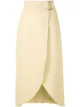 Image 1 of Framed Deli leather midi skirt