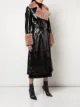 Fleur Du Mal Zweifarbiger Trenchcoat