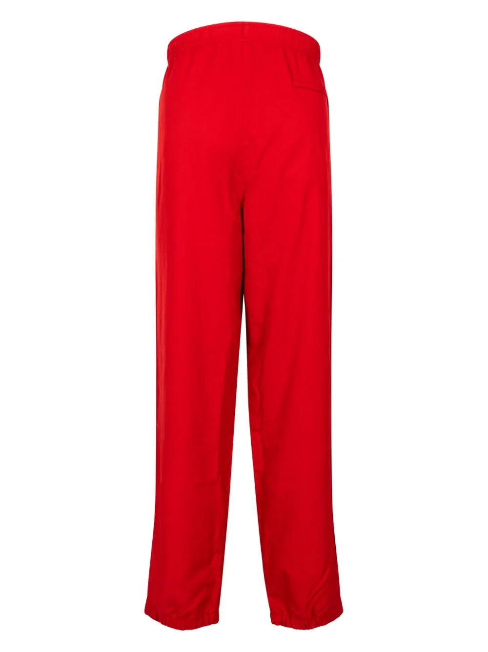 Red deals track pants