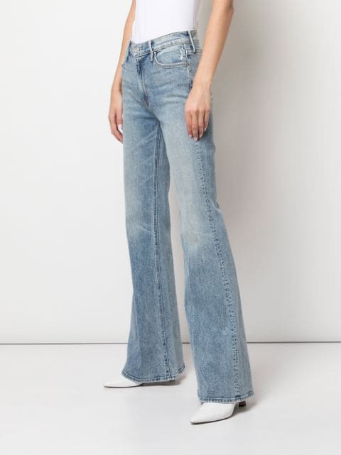 Mother Blue The Doozy Flared Jeans For Women At Farfetch Com