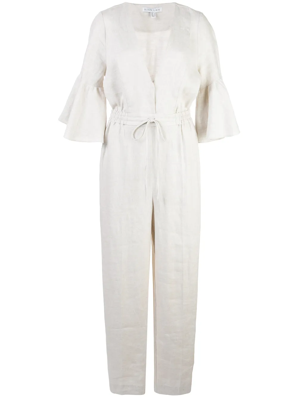 фото Shona Joy Savannah ruffled sleeve jumpsuit