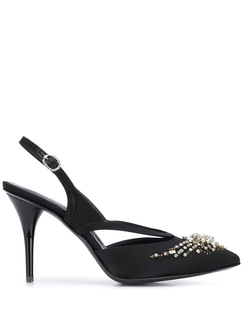 фото Amen pointed embellished pumps