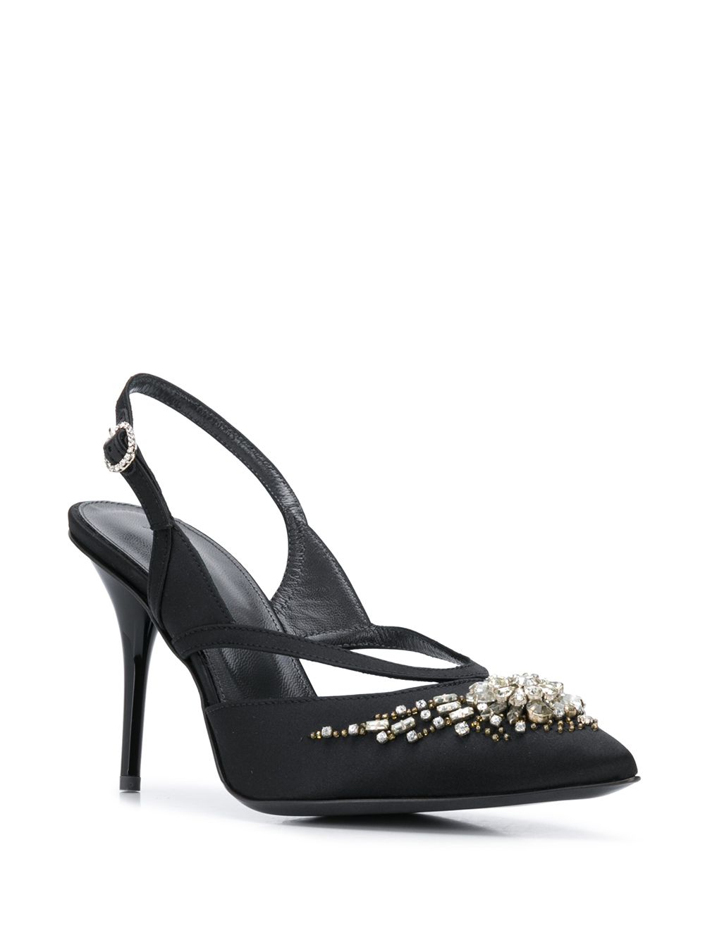 фото Amen pointed embellished pumps