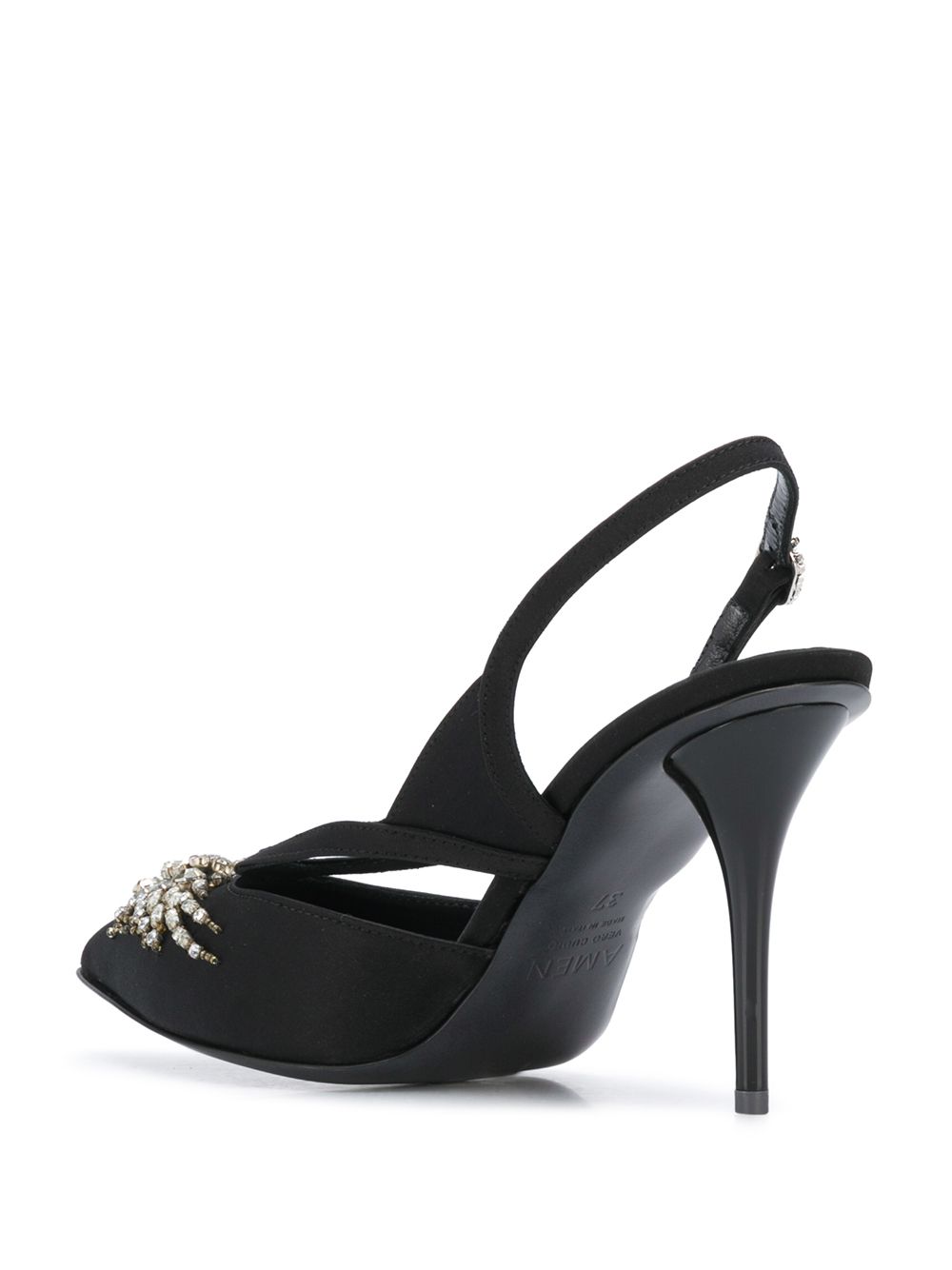 фото Amen pointed embellished pumps