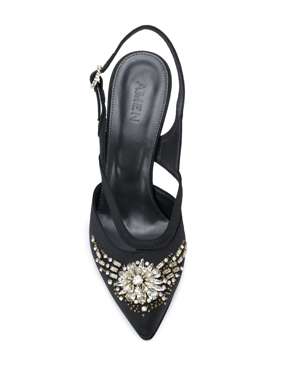 фото Amen pointed embellished pumps