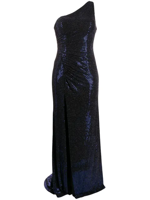 Blanca Vita one-shoulder gown