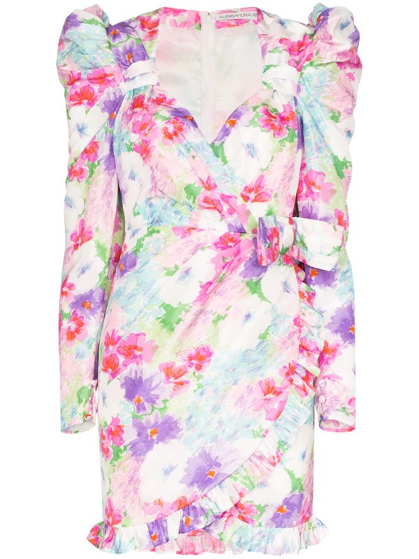 alessandra rich floral dress