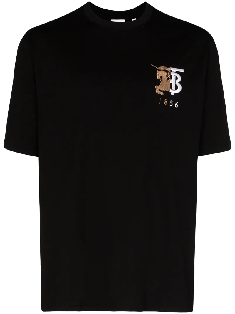 Burberry Hesford Logo Embroidered T 