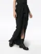 Rick Owens X Champion front split maxi skirt