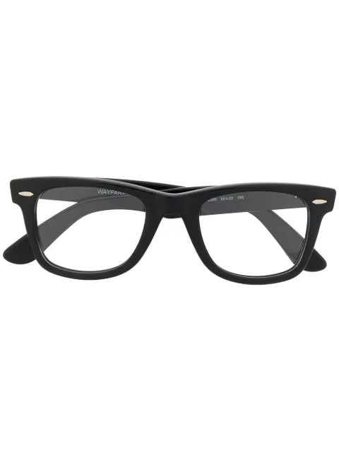 Ray-Ban lentes con armazón angular