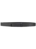 Orciani Micron cracked-effect belt - Black