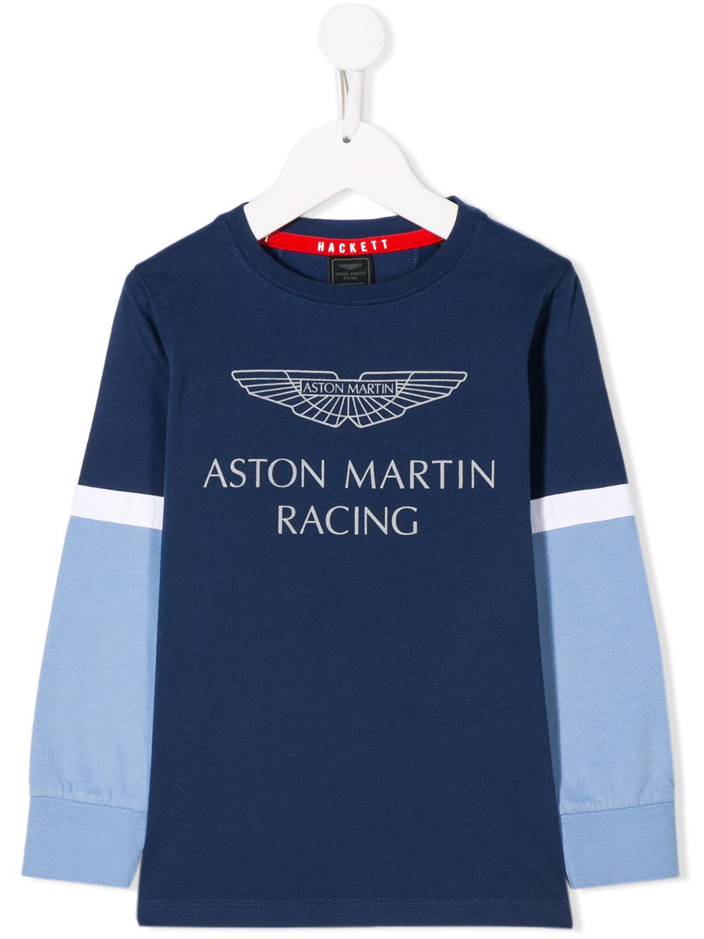 фото Hackett Kids топ Aston Marting Racing с длинными рукавами