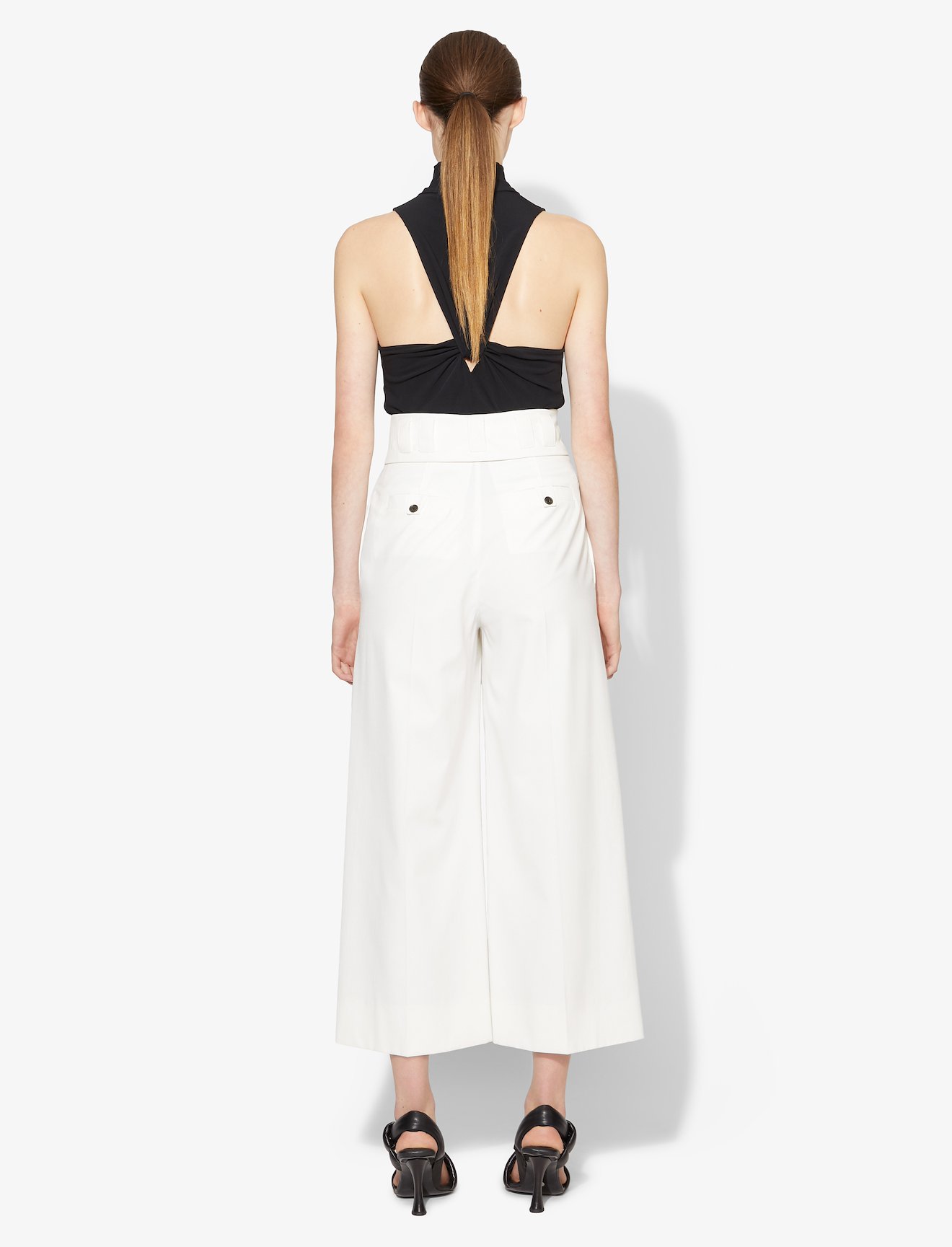 Lightweight Suiting Foldover Culottes #2