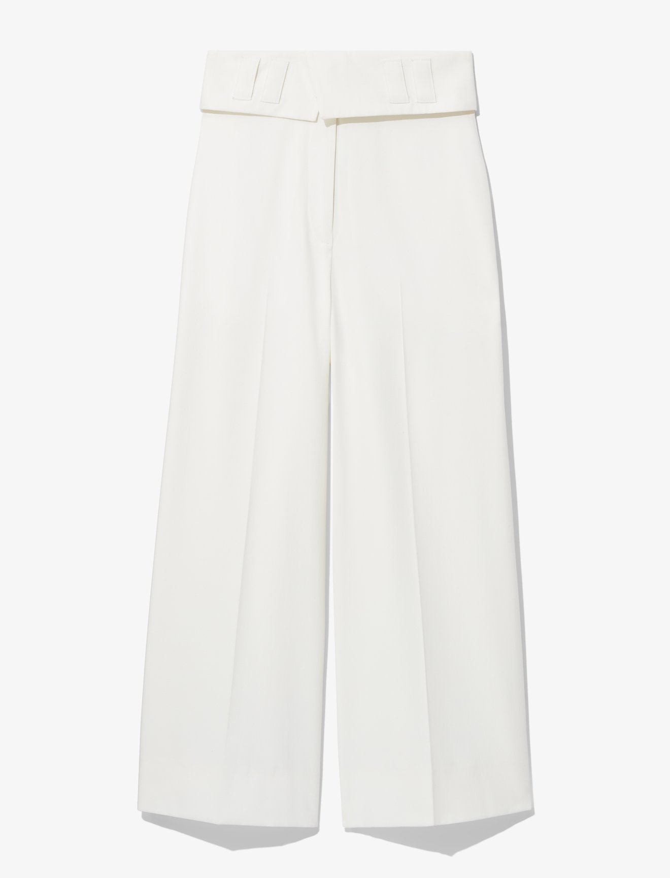 Lightweight Suiting Foldover Culottes #5