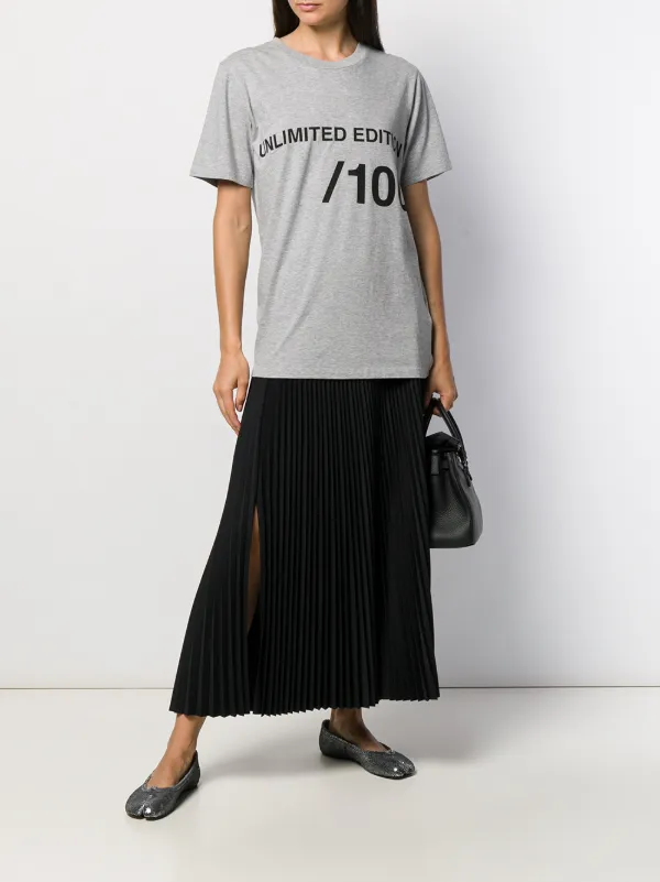 Shop MM6 Maison Margiela Unlimited Edition T shirt with Shop MM6 Maison Margiela Unlimited Edition T shirt with