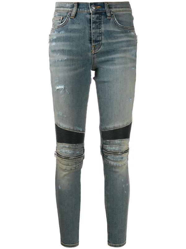 amiri jeans zipper
