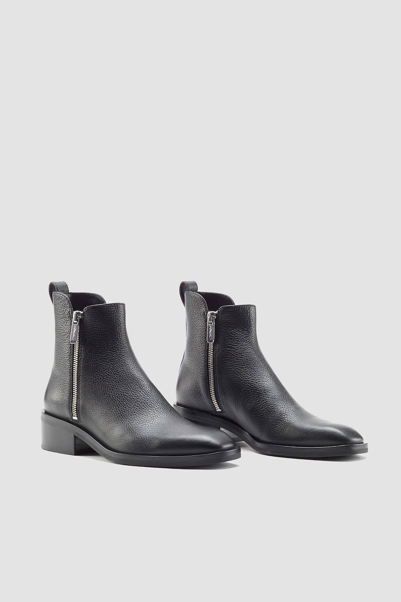 Alexa 40MM Boot-black #1 Alexa 40MM Boot, BLACK Synthetic->Polyester Alexa 40MM Boot from 3.1 Phillip Lim.- 1