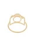 Aliita 9kt yellow gold camera ring