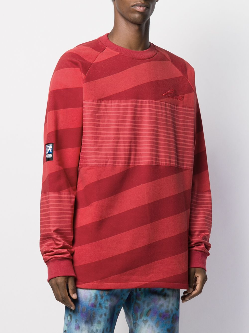 фото Napa By Martine Rose oversized block stripe jumper