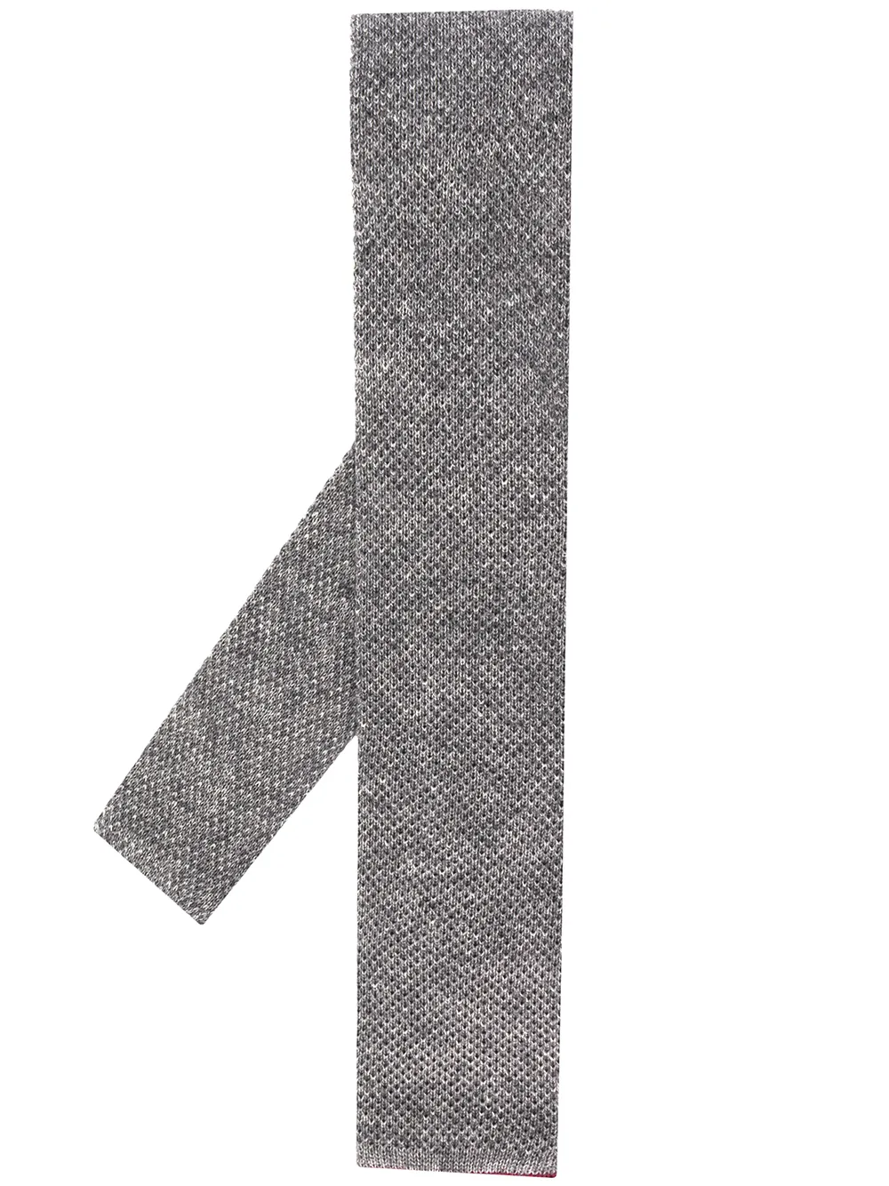 Brunello Cucinelli Gebreide stropdas Grijs